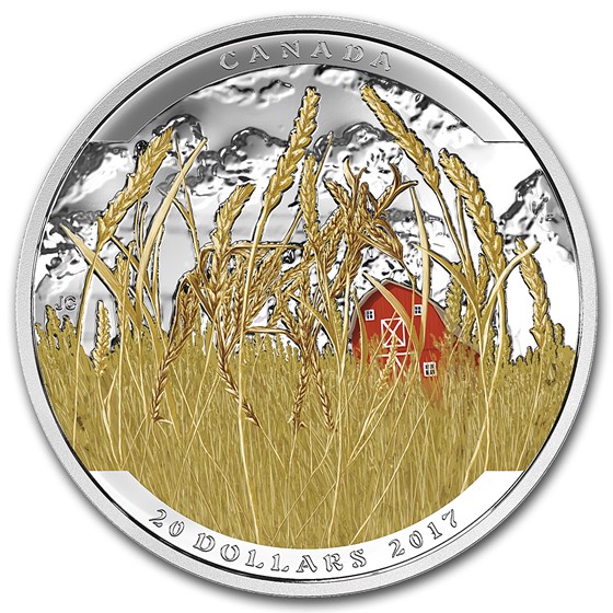 2017 Canada 1 oz Silver $20 Landscape Illusion: Pronghorn 2017 Canada 1 oz Silver $20 Landscape Illusion: Pronghorn